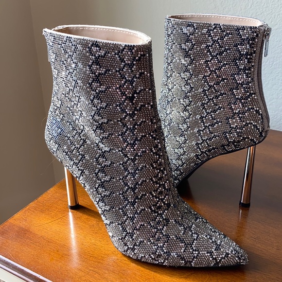steve madden rhinestone booties